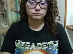 Amateur Nude Webcam of Curly_greeneyed