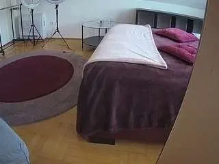 Camsoda Adult Video Chat of voyeurcam-julmodels-whitebed-6