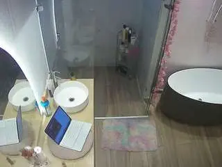 Camsoda Best Webcam of voyeurcam-casa-salsa-bathroom-6