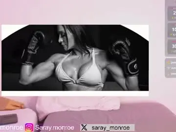 Chaturbate Best live sex cam show of saraymonroe