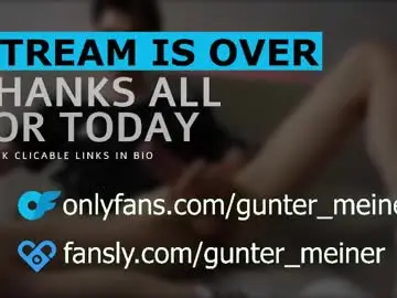 Chaturbate Live Sex of guntermeiner