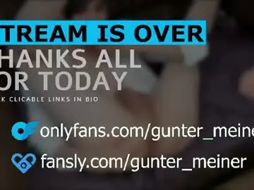Chaturbate Best live sex cam show of guntermeiner