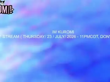 Chaturbate Adult Video Chat of kuromi_bush