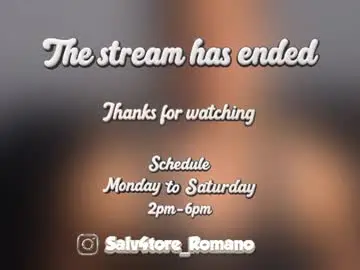 Chaturbate Best Webcam of salvatore_romanoo