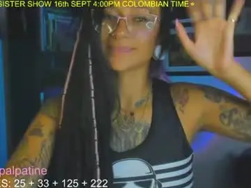 Chaturbate Watch Live Sex Cams of evil_miss_palpatin