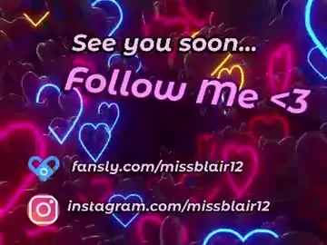 Chaturbate Live Sex Cam of missblair12