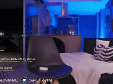 Chaturbate Best live sex cam show of camilalovers01