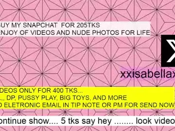 Chaturbate Free Live Porn of xxisabelaxxx