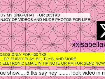 Chaturbate Adult Webcam of xxisabelaxxx