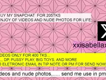 Chaturbate Private Sex Chat of xxisabelaxxx