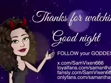 Chaturbate Free Live Porn of samanthavixen