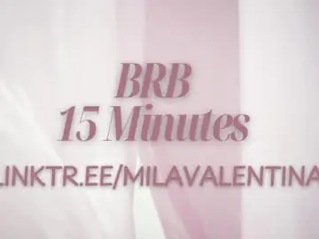 Chaturbate Live Porn of milavalentinax