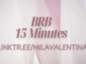 Chaturbate Adult Video Chat of milavalentinax