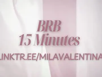 Chaturbate Sex Cam of milavalentinax