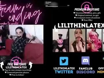 Chaturbate Adult Webcams of lilithinlatex