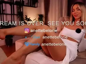 Chaturbate Private Sex Chat of anette_belorie