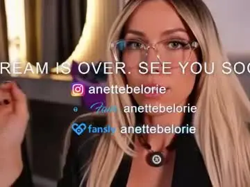 Chaturbate Sex Chat of anette_belorie