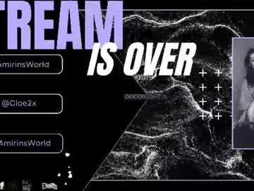 Chaturbate Best live sex cam show of amirinsworld