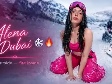 Chaturbate Best live sex cam show of alena_dubai