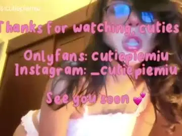 Chaturbate Adult Webcam of cutiepiemiu