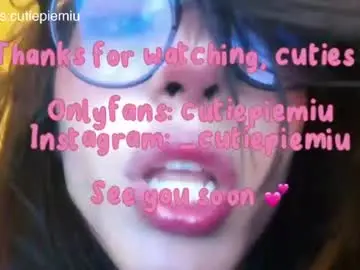 Chaturbate Sex Cam of cutiepiemiu