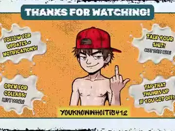Chaturbate Adult Webcam of youknowwhoitis412