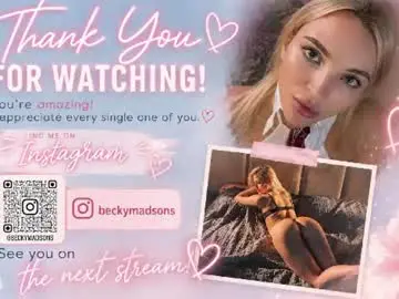 Chaturbate Nude Webcam of beckymadsons