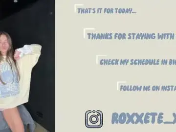 Chaturbate Live Sex of roxxitt
