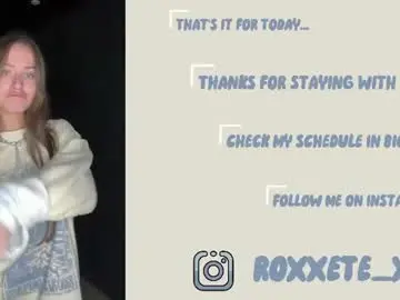 Chaturbate Nude Webcam of roxxitt