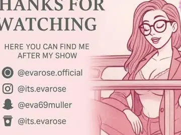 Chaturbate Free Porn Cam of evarose_xo