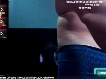 Chaturbate Live Sex Cam of muscularjohnforu