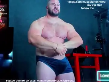 Chaturbate Free Porn Cam of muscularjohnforu