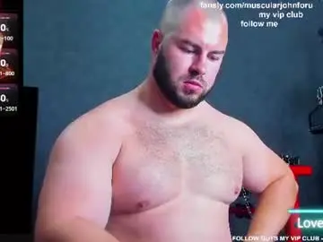Chaturbate Best live sex cam show of muscularjohnforu