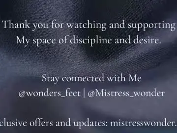 Chaturbate Sex Chat of wonders_feet