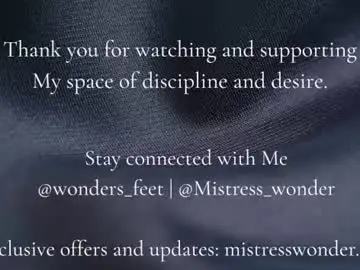 Chaturbate Sex Chat of wonders_feet