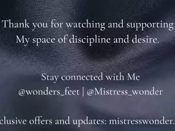 Chaturbate Best live sex cam show of wonders_feet