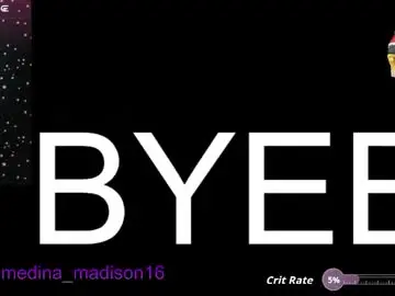 Chaturbate Best live sex cam show of madison_medina