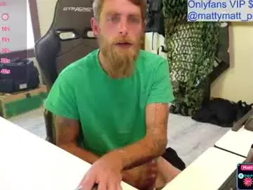 Chaturbate Sex Cam of mattymatt_free
