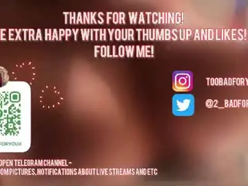 Chaturbate Free Porn Cam of 2badforyou