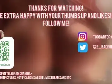 Chaturbate Adult Video Chat of 2badforyou