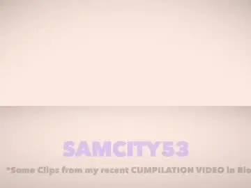 Chaturbate Best live sex cam show of samcity53