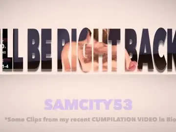 Chaturbate Watch Live Sex Cams of samcity53
