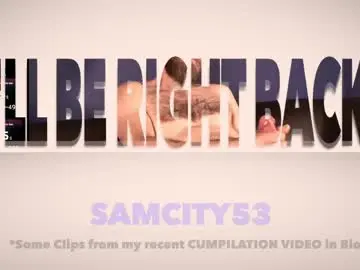 Chaturbate Best Webcam of samcity53