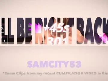 Chaturbate Live Sex Cam of samcity53