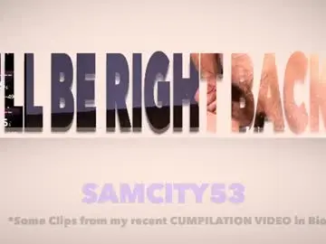 Chaturbate Nude Webcam of samcity53