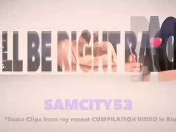 Chaturbate Best Webcam of samcity53