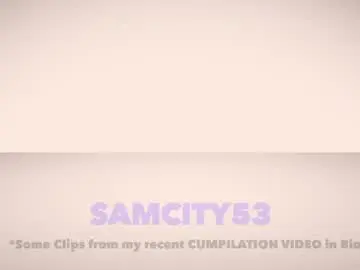 Chaturbate Best live sex cam show of samcity53