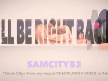 Chaturbate Live Sex Cam of samcity53