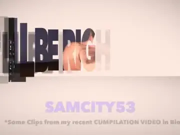 Chaturbate Live Sex of samcity53