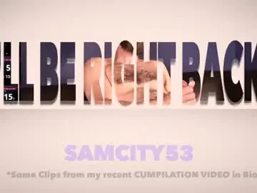 Chaturbate Adult Webcams of samcity53